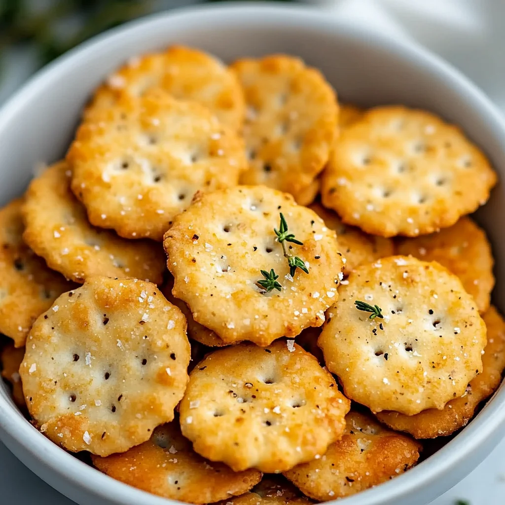 Garlic Ritz Snacks: Irresistibly Crunchy and Flavorful