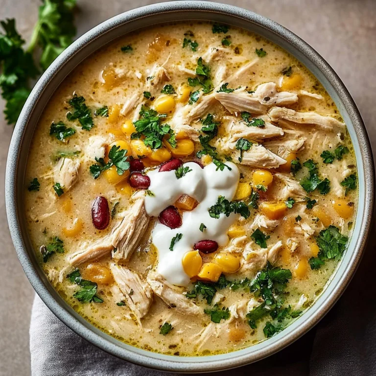 Ghostly White Chicken Chili: Creamy Comfort Awaits