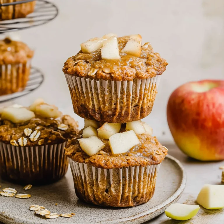 Healthy Apple Cinnamon Oat Muffins: Cozy and Delicious