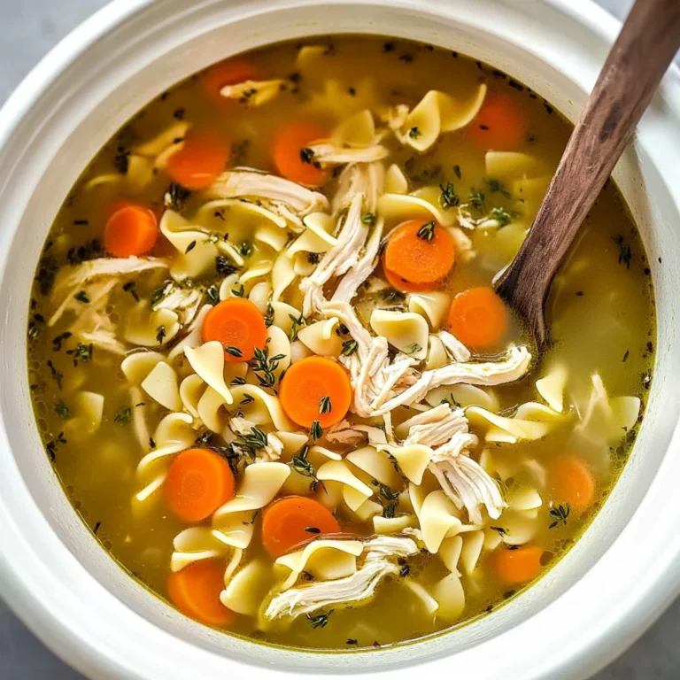 Homestyle Chicken Noodle Soup: Cozy Comfort in Every Bite