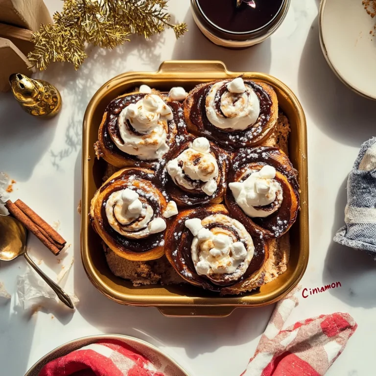 Hot Cocoa “Cinnamon” Rolls With Marshmallow Frosting: Dec…