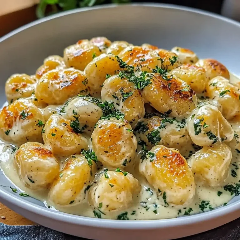 Millionaire Gnocchi with Creamy Sauce: Pure Indulgence