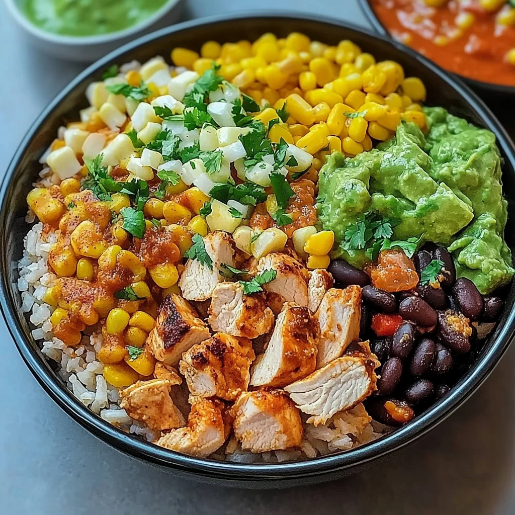 One Pan Chicken Burrito Bowl: A Flavorful Delight