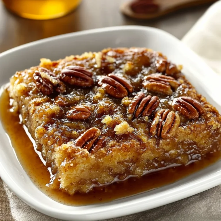 Pecan Pie Dump Cake: Gooey, Buttery, and Outrageously Easy