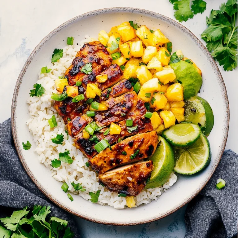 Pineapple Chicken And Rice: A Tropical Delight