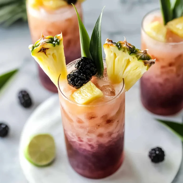 Pineapple Ginger Beer Mocktail: Zesty and Refreshing Treat