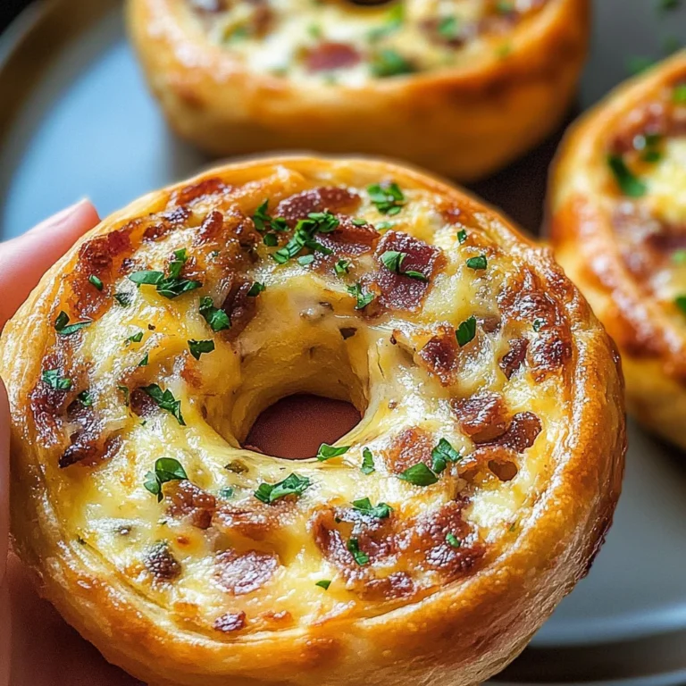 Quiche Stuffed Bagels: A Cozy Breakfast Delight