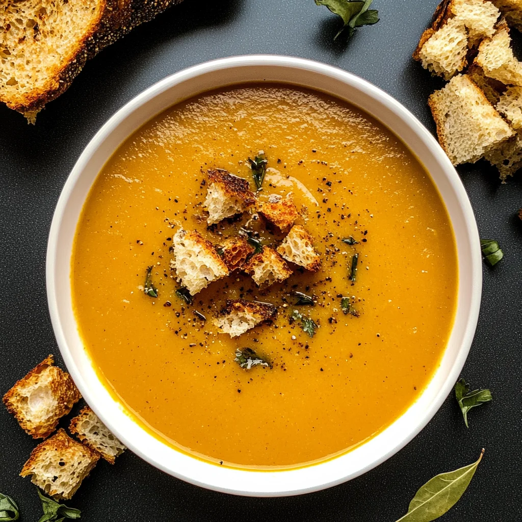 Roasted Butternut Squash Soup: Creamy Cozy Delight