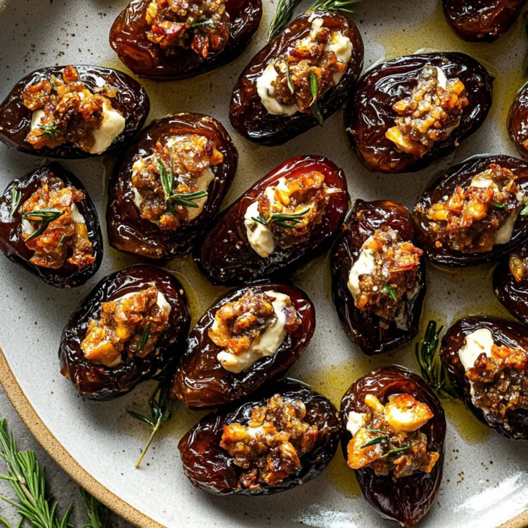 Roasted Stuffed Dates: Sweet and Savory Perfection