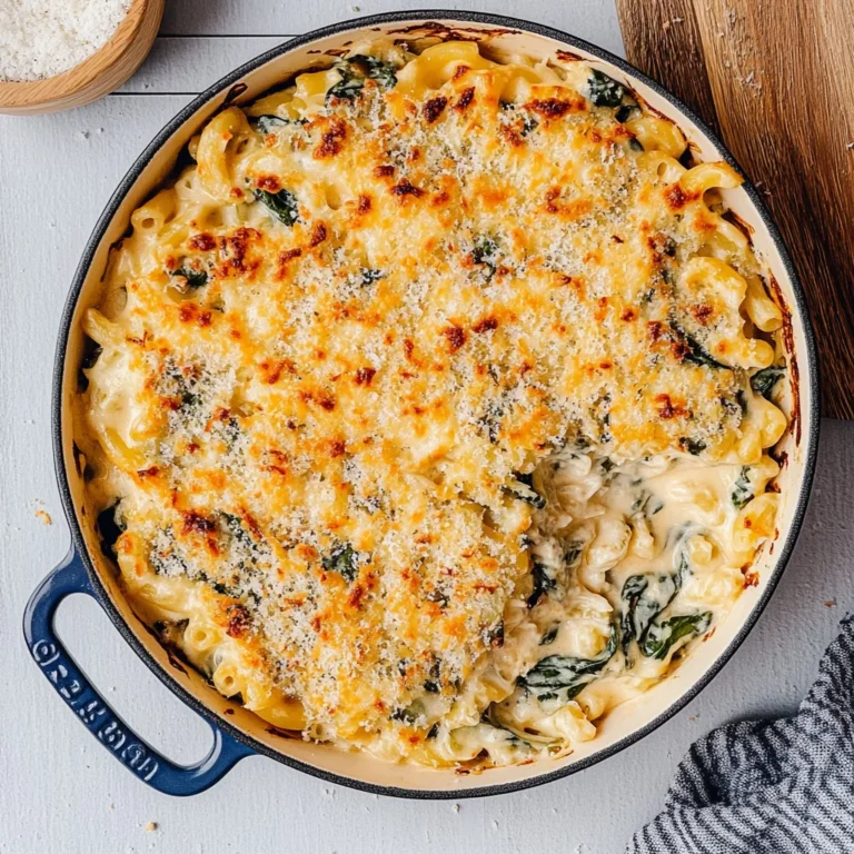 Spinach Artichoke Mac and Cheese: Creamy Comfort Food
