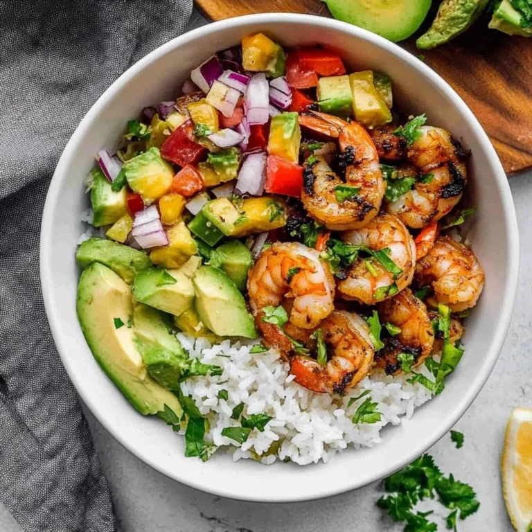 Tropical Shrimp Rice Bowl Recipe: A Flavorful Delight