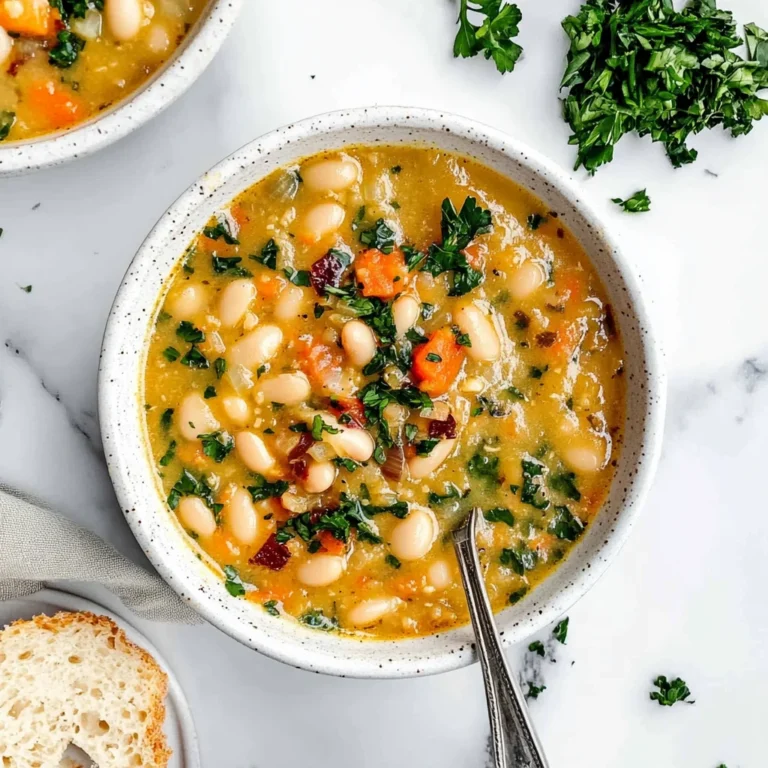 Tuscan White Bean Soup: Cozy Comfort in a Bowl
