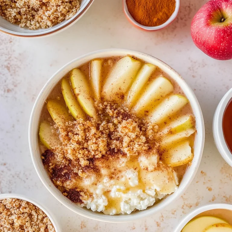 Apple Cinnamon Cottage Cheese Bake: Cozy and Sweet Delight