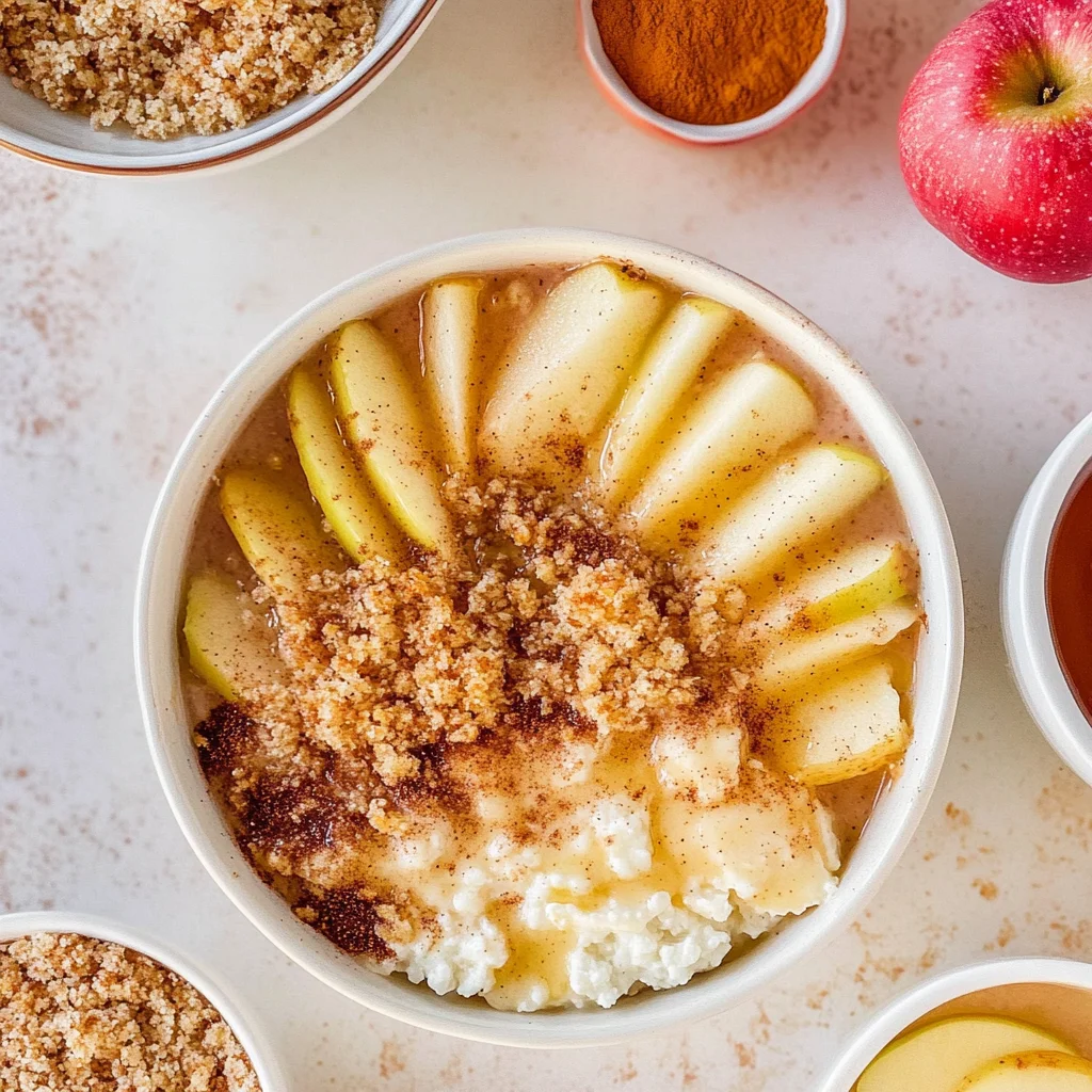 Apple Cinnamon Cottage Cheese Bake: Cozy and Sweet Delight