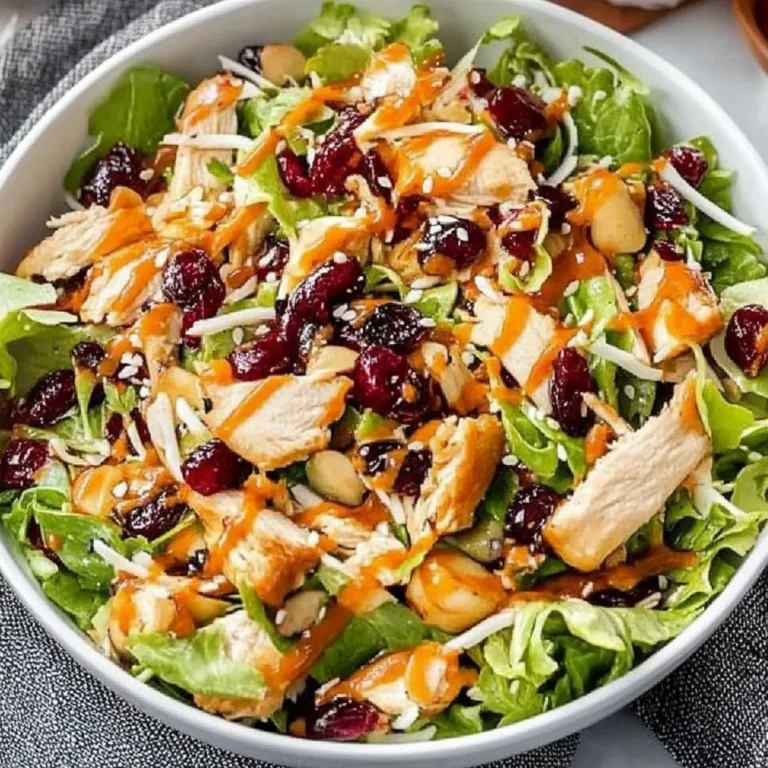Asian Chicken Cranberry Salad: Fresh and Flavorful Delight