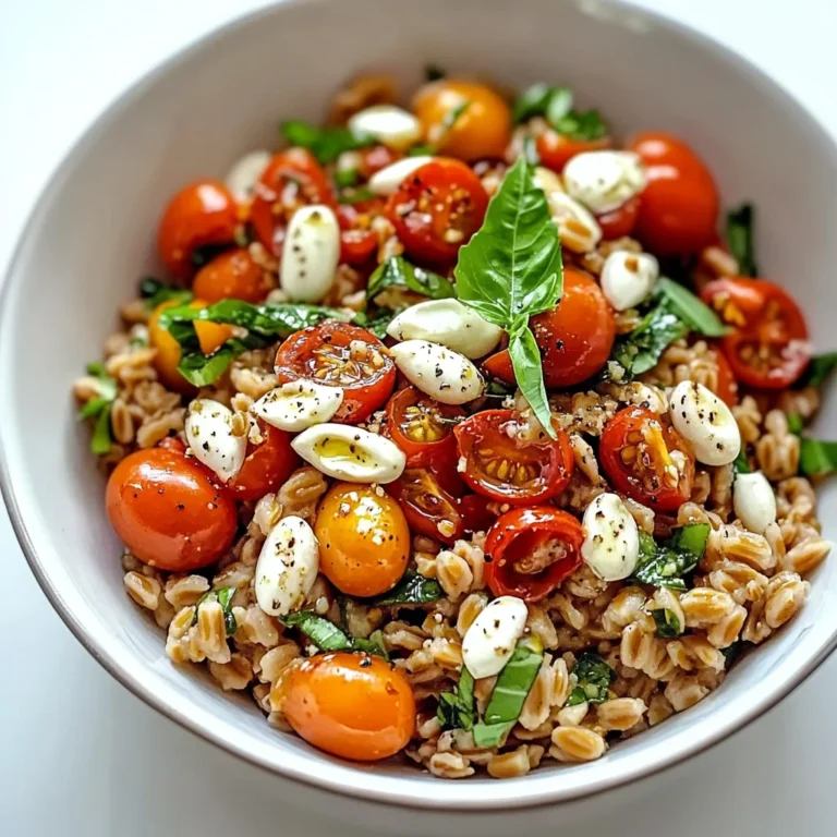 Best Tomato Farro Salad: Refreshingly Delicious and Easy