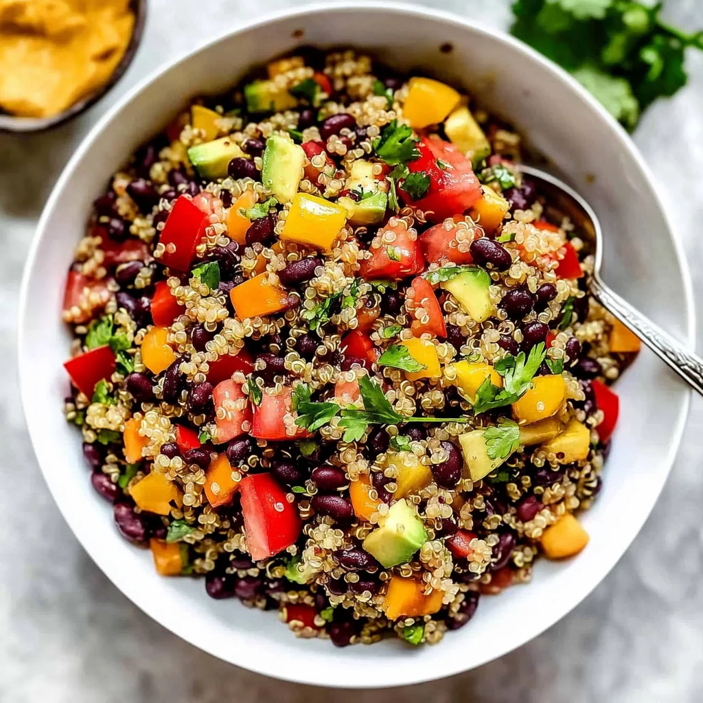 Black Bean Quinoa Salad Recipe: Fresh and Flavorful Delight