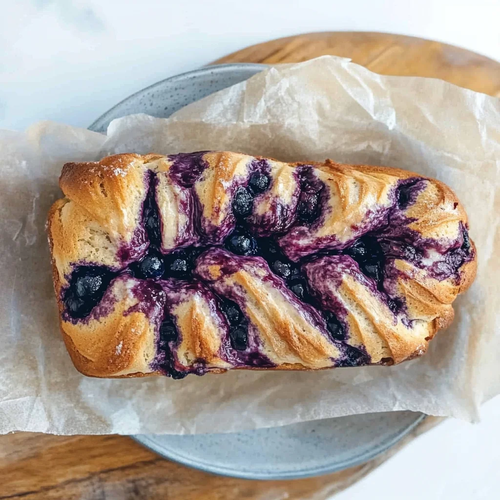Blueberry Cream Cheese Bread Recipe: Delightfully Soft Treat