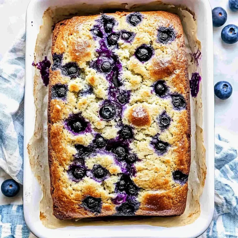 Blueberry Pie Quick Bread: Warm and Comforting Delight