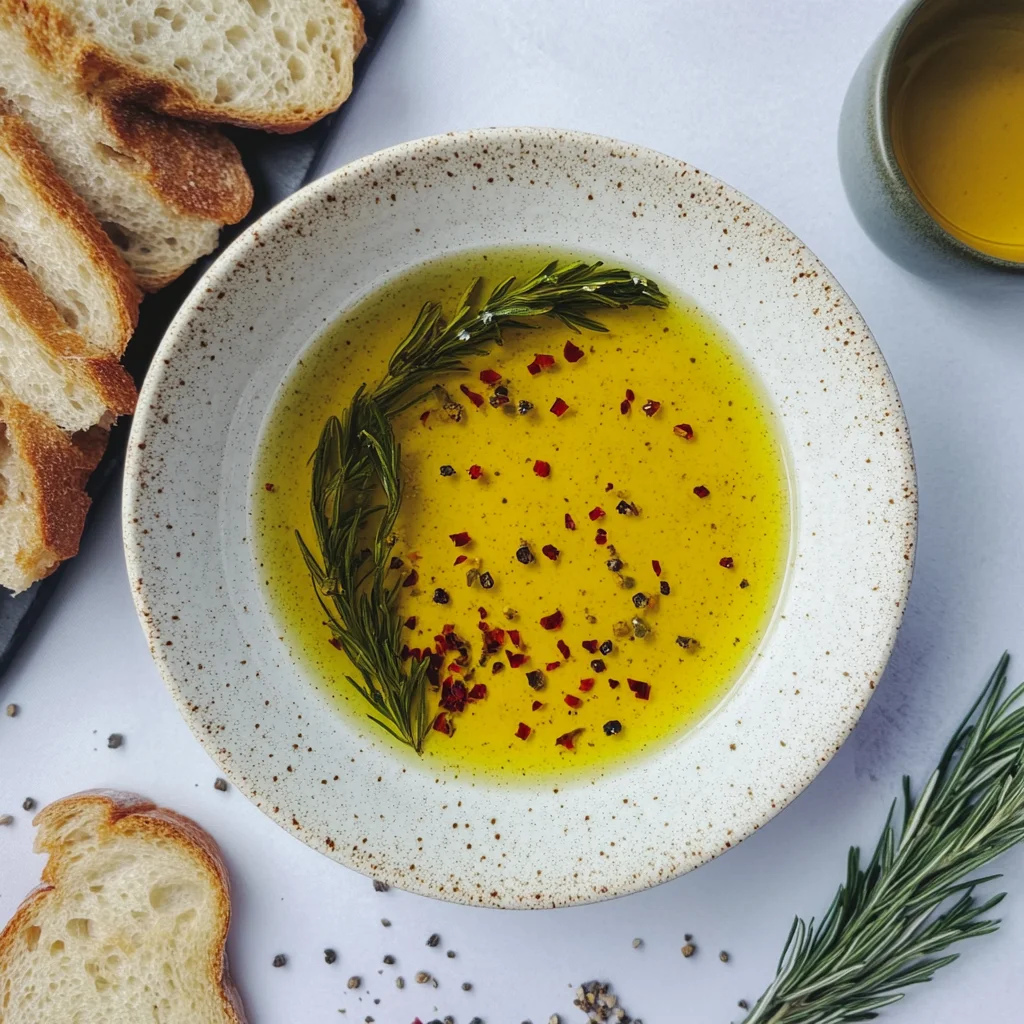 Bread Dipping Oil: Ready in 10 Minutes of Flavor Bliss