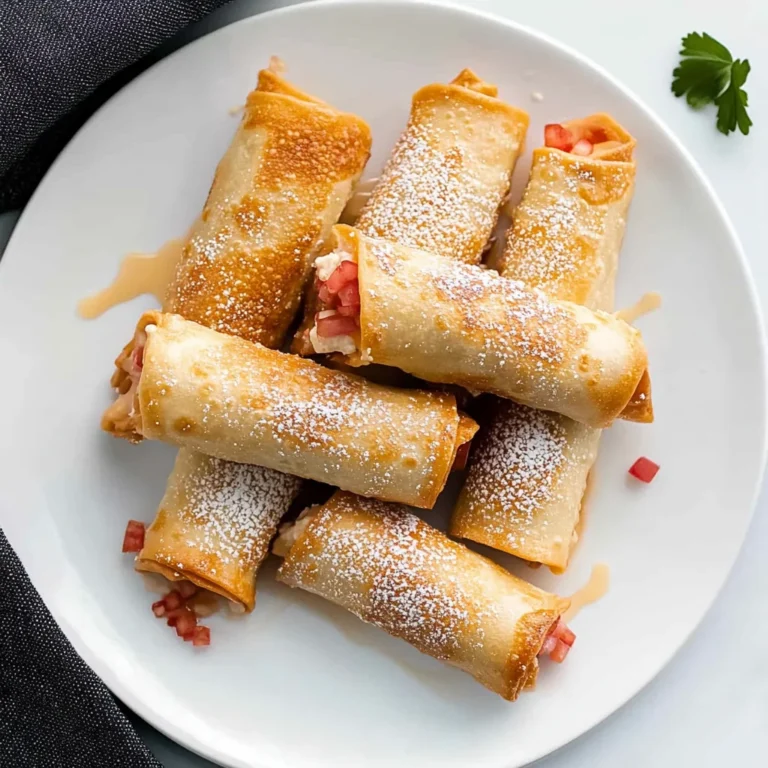 Cheesecake Egg Rolls: Crispy and Creamy Delight