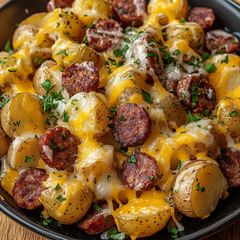 Cheesy Ranch Potatoes and Smoked Sausage: Comfort Food Bliss