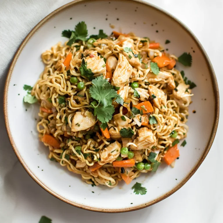Chicken Ramen Stir Fry: Quick and Flavorful Delight