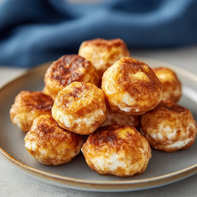 Cinnamon Apple Cottage Cheese Bites: Sweet and Cozy Treats