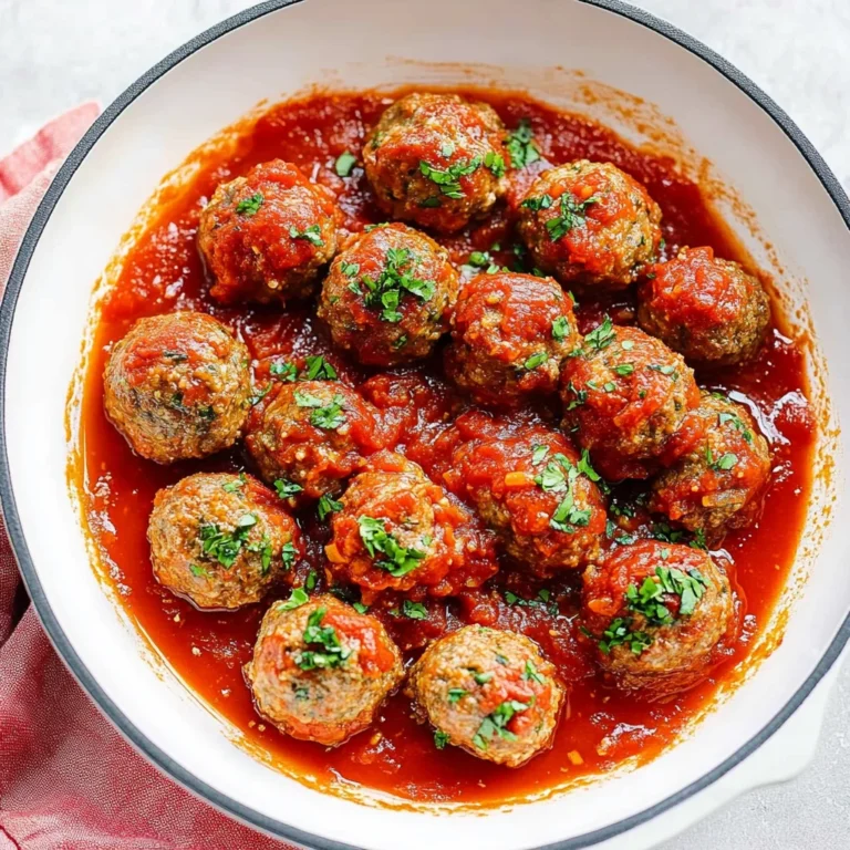 Classic Italian Meatballs: Tender and Juicy Perfection