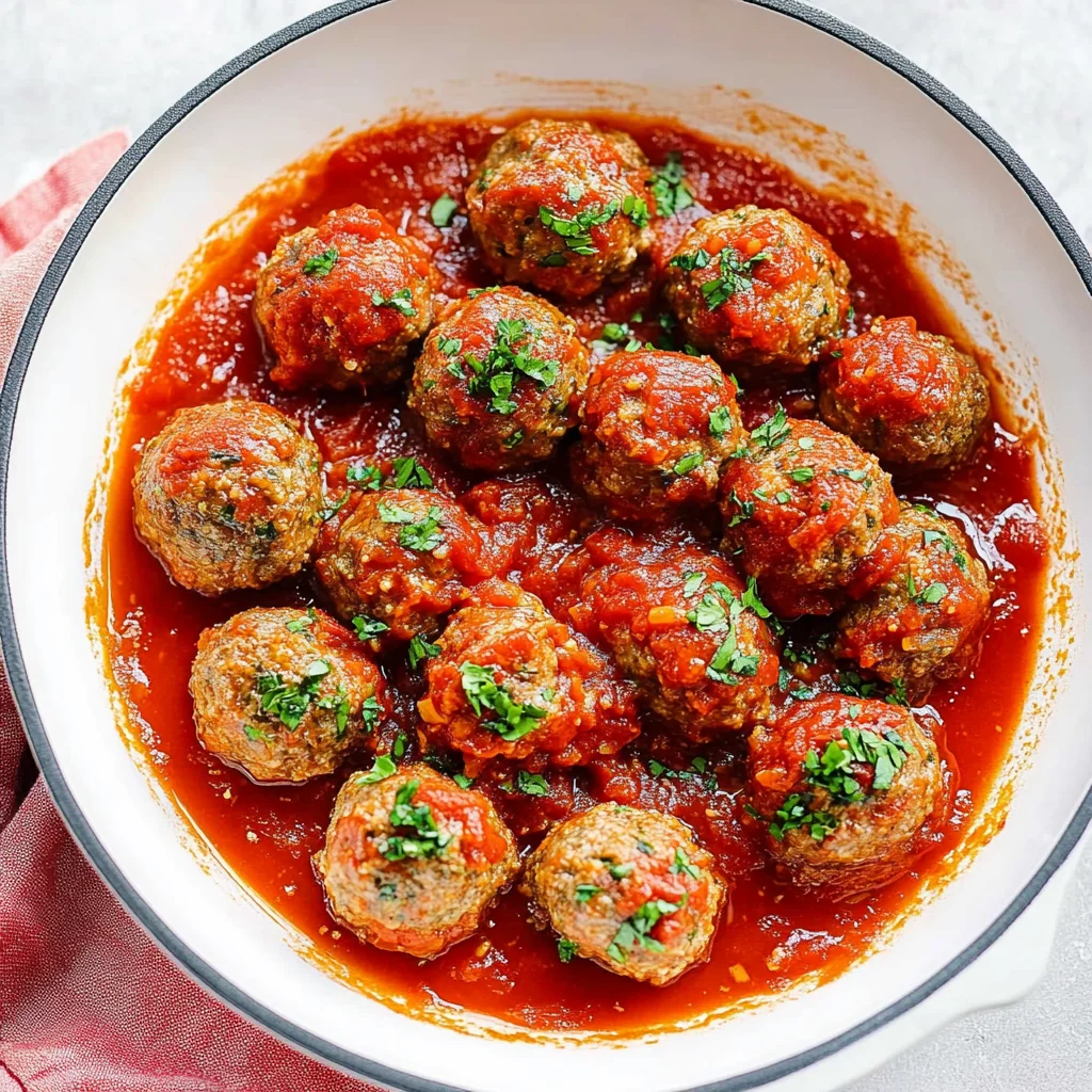 Classic Italian Meatballs: Tender and Juicy Perfection