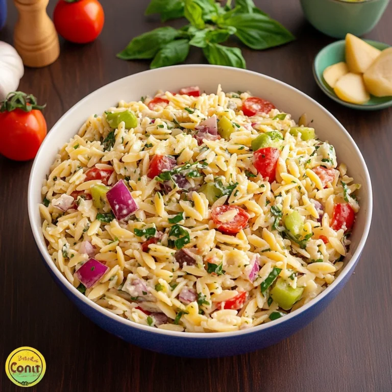 Cowboy Orzo Salad: Fresh and Flavorful Delight