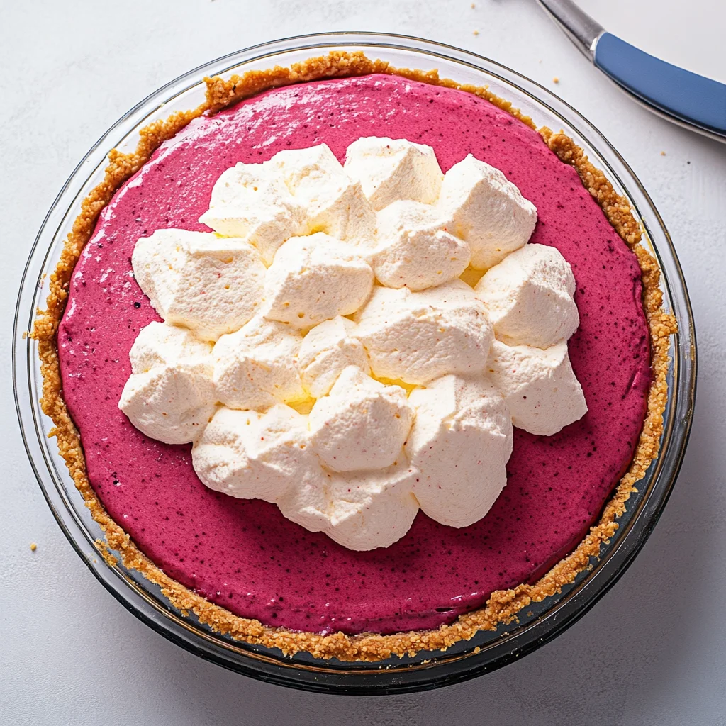 Cranberry Mousse Pie: Light and Luscious Delight