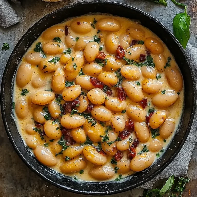 Creamy Tuscan Marry Me Butter Beans: Irresistibly Cozy