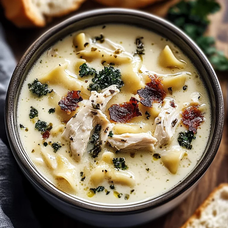 Creamy White Chicken Lasagna Soup: Cozy Comfort in a Bowl
