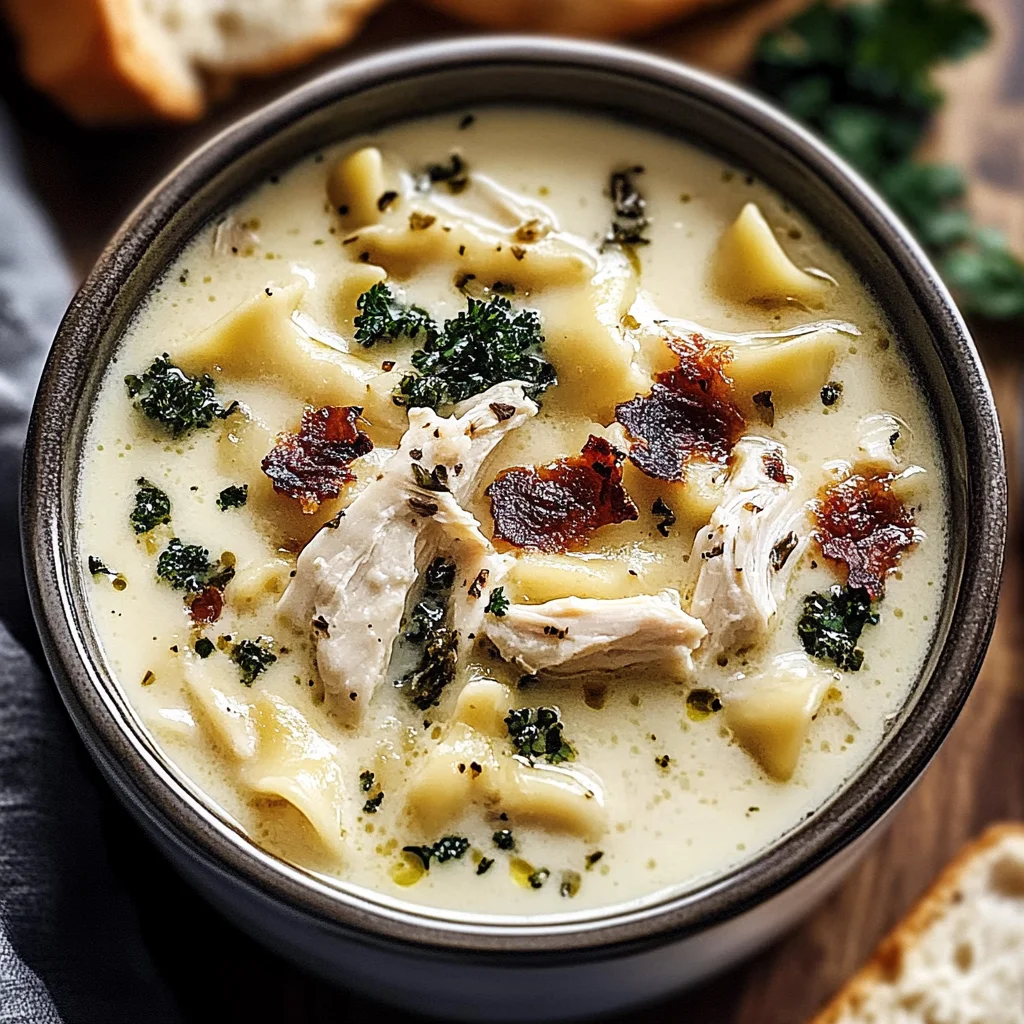 Creamy White Chicken Lasagna Soup: Cozy Comfort in a Bowl