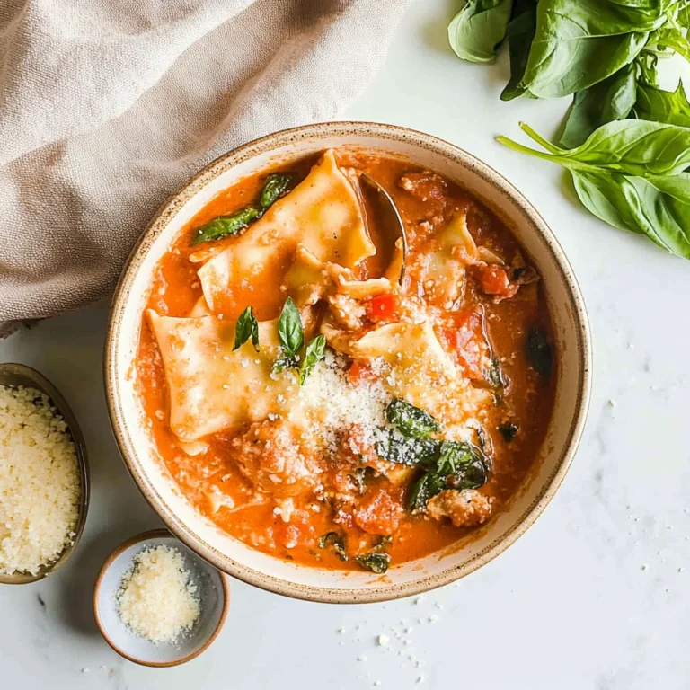 Easy Creamy Lasagna Soup: The Ultimate Comfort Food