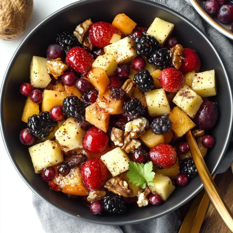 Fall Fruit Salad: Vibrant and Refreshing Delight