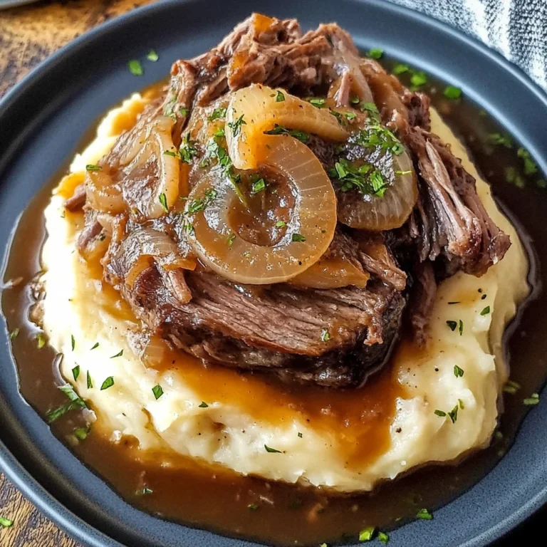 French Onion Pot Roast: The Ultimate Comfort Food