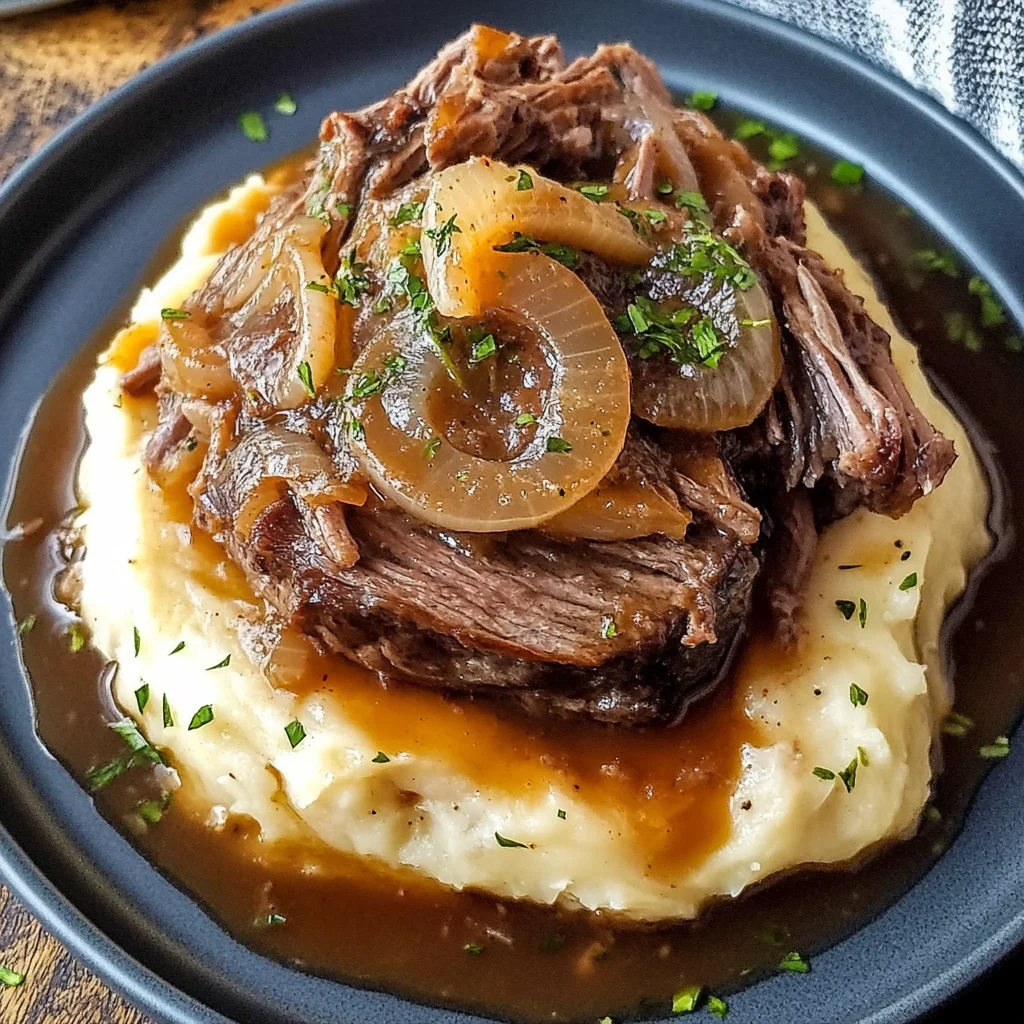 French Onion Pot Roast: The Ultimate Comfort Food