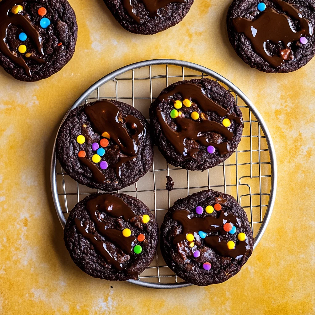 Fudgy Cosmic Brownie Cookies: Ultimate Chocolate Indulgence