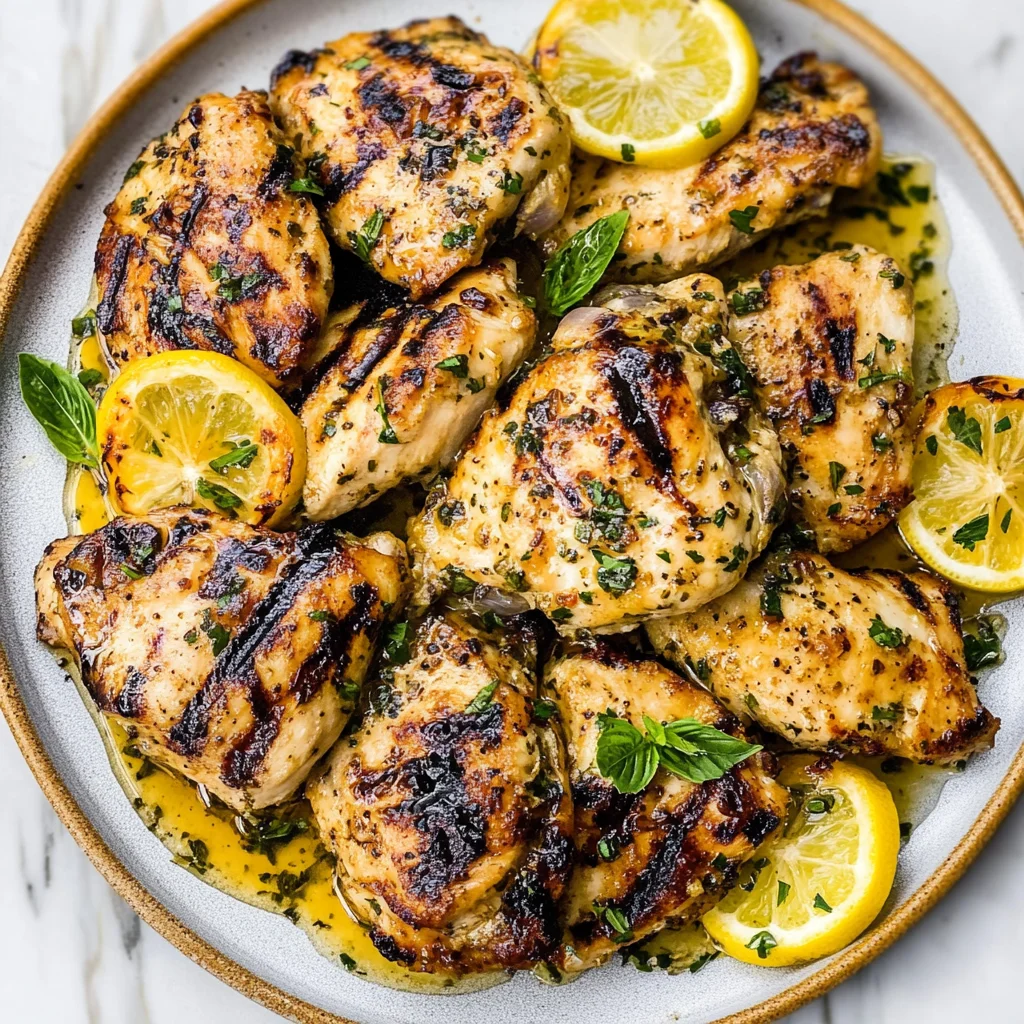 Garlic Lemon Chicken: Zesty and Flavorful Delight