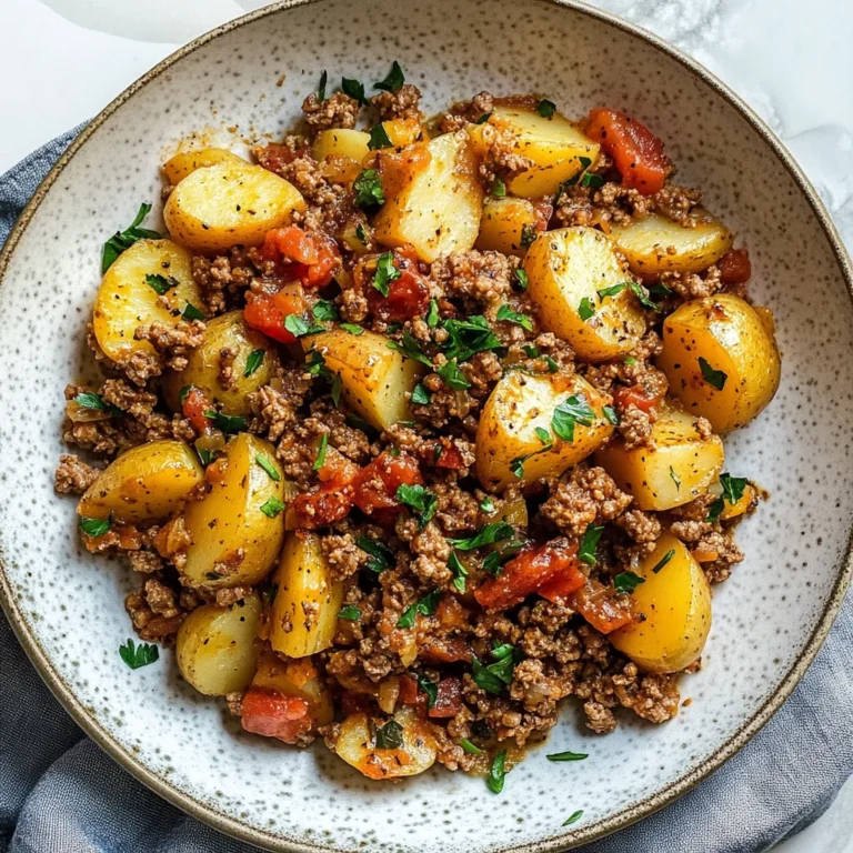 Ground Turkey with Potatoes: A Hearty Skillet Classic