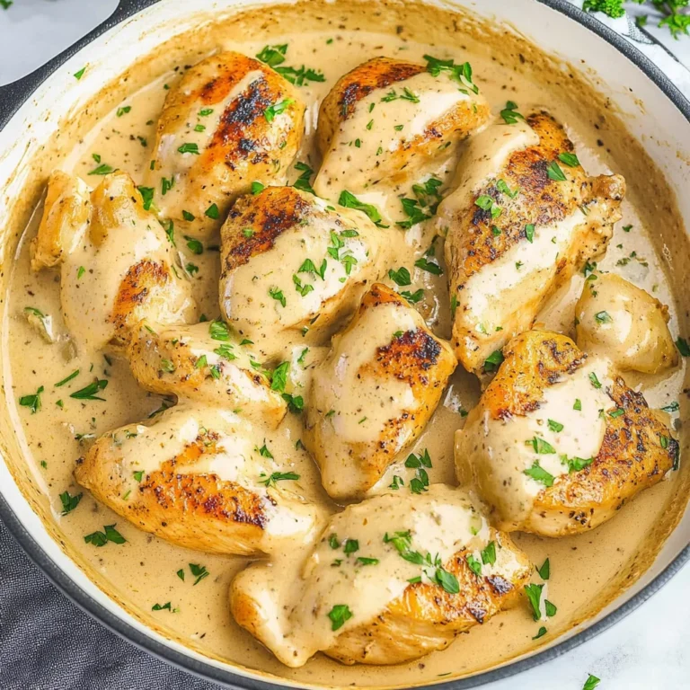 High-Protein Creamy Garlic Cheesy Chicken & Potatoes: Irr…