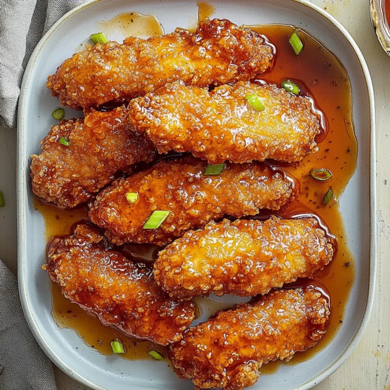 Hot Honey Chicken Tenders: Crispy and Sweetly Spicy