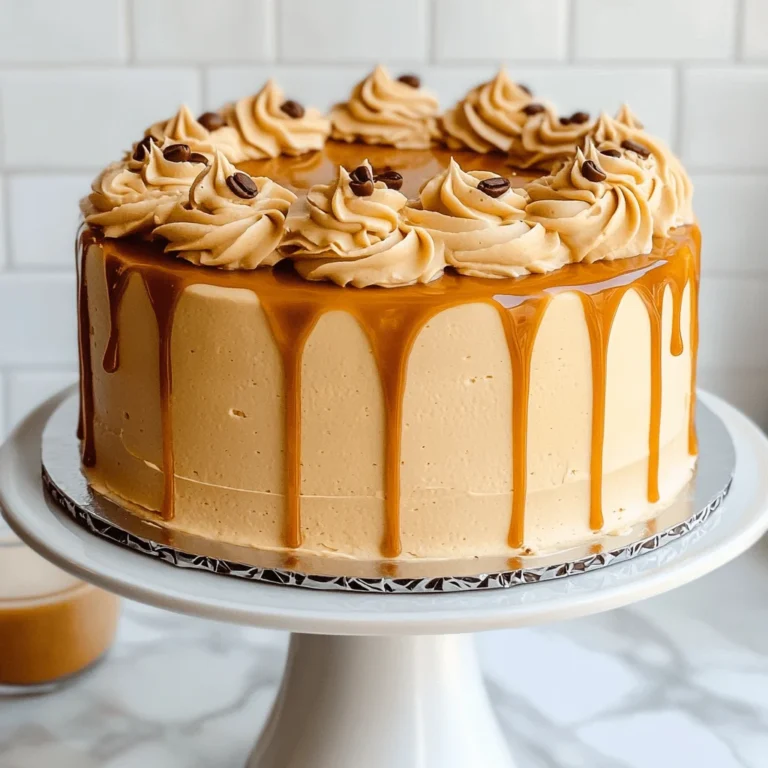Irresistible Caramel Coffee Buttercream Cake: A Cozy Delight