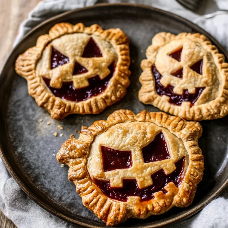 Jack-O-Lantern Hand Pies: Spooky and Sweet Treats