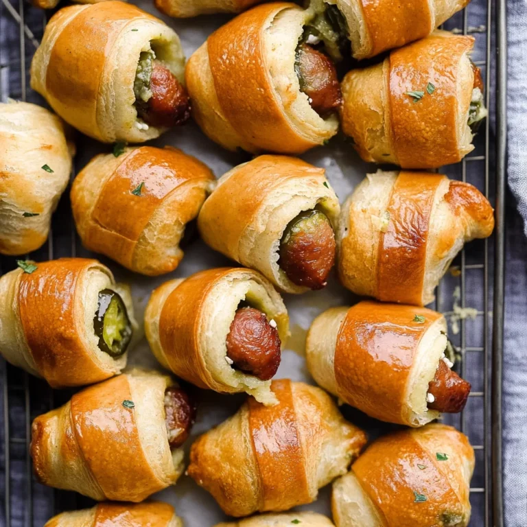 Jalapeno Popper Pigs in a Blanket: Spicy and Fun Treats