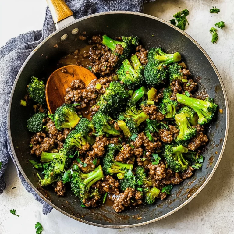 Keto Hamburger Broccoli Skillet: Quick and Delicious Dinner