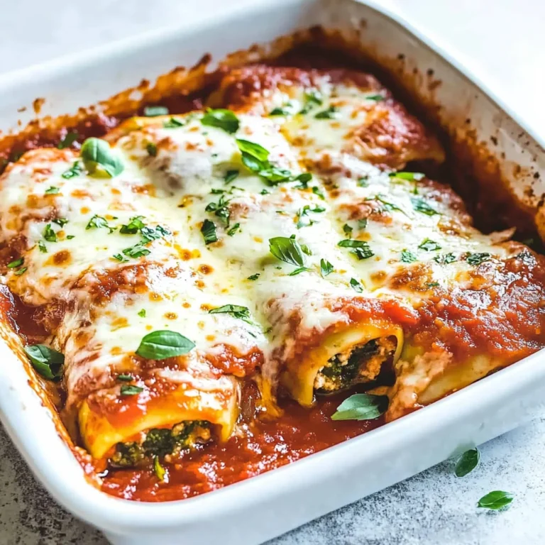 Lasagna Roll Ups Recipe: Comfort Food Bliss Awaits