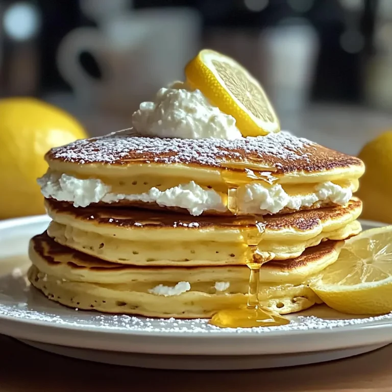 Lemon Ricotta Pancakes: Light, Fluffy, and Perfect for Mo…